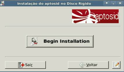 Begin Installtion